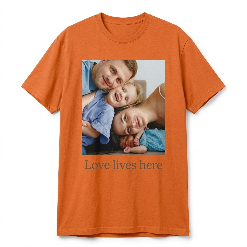 Custom Family Photo T-Shirts
