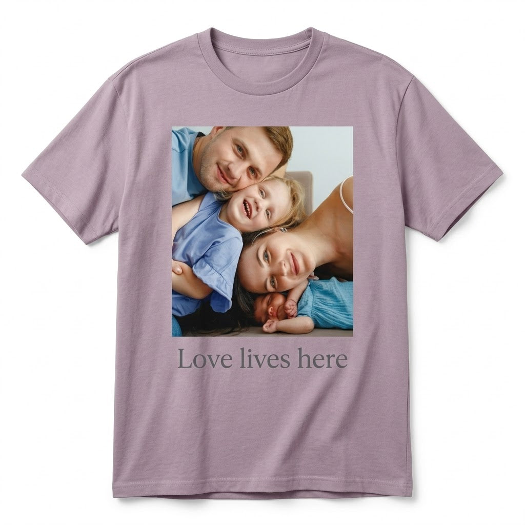 Custom Family Photo T-Shirts