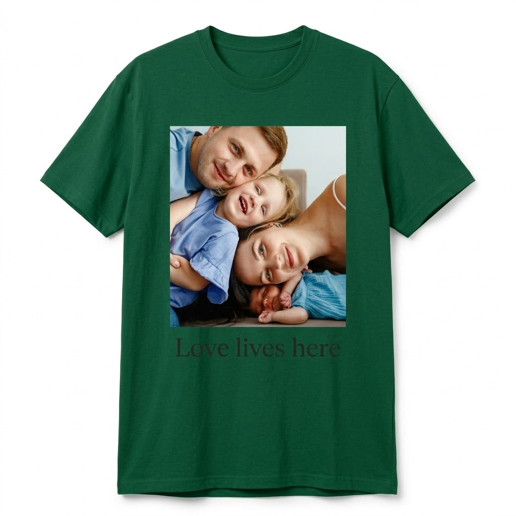 Custom Family Photo T-Shirts