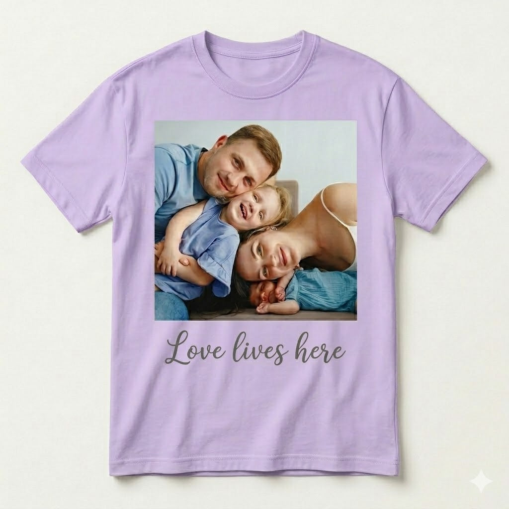 Custom Family Photo T-Shirts