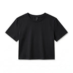 Custom Women’s Crop T-Shirt – Personalized Soft Stretch Baby Tee