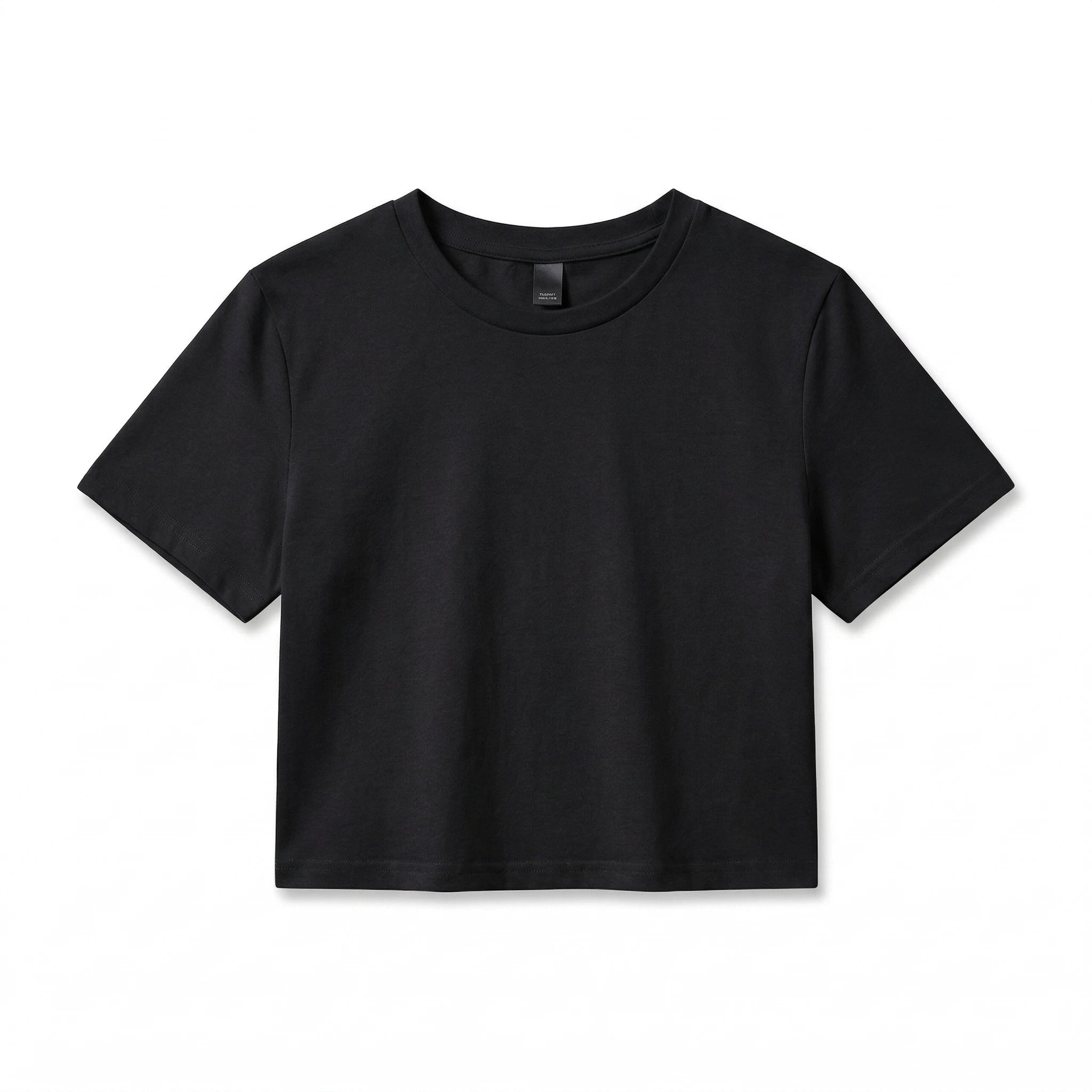 Custom Women’s Crop T-Shirt – Personalized Soft Stretch Baby Tee