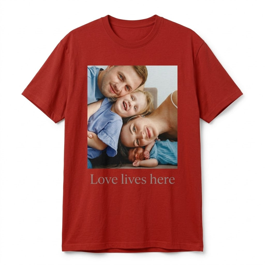 Custom Family Photo T-Shirts