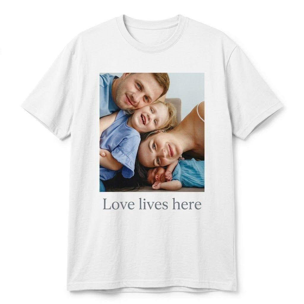 Custom Family Photo T-Shirts